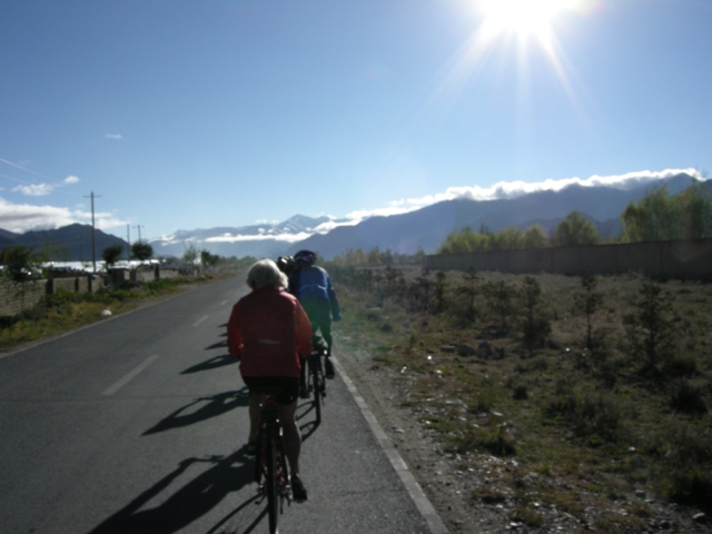 eerste fietstocht