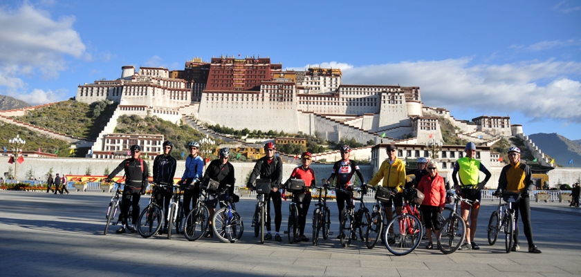 groepsfoto voor Potala