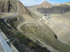 afdaling naar Gyantse