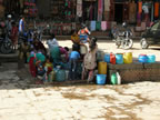 Bakthapur, water halen