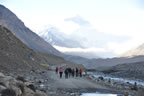 op weg naar Mount Everest Basecam